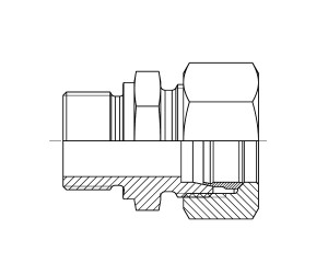 Male Stud Coupling BSPP