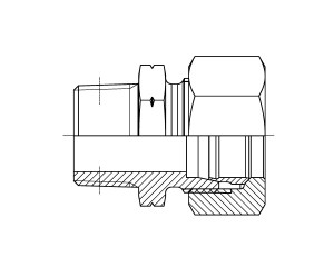 Male Stud Coupling NPT
